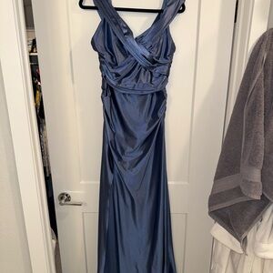 Elegant Blue Evening Gown